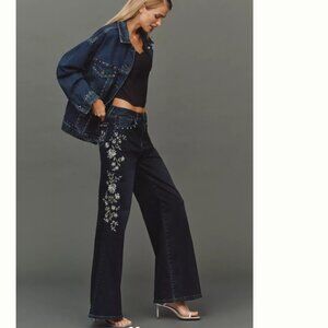 DRIFTWOOD JEANS Dark Wash Penelope X Gilded Garden Jeans 2512 8M4